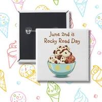 June 2nd is National Rocky Road Day | Food Holiday Button