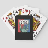 No Kings Classic Patriotic Style Poker Cards