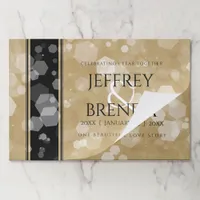 Elegant 1st Paper Wedding Anniversary Celebration Pad