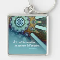 Graduation Inspirational Gift Art Keychain