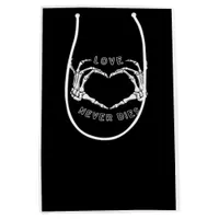 Skeleton Heart Hands Funny Classic Style Medium Gift Bag