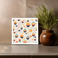 Bauhaus Geometric Abstract Pattern#1 ID1068 Ceramic Tile