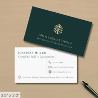 Simple Modern Accounting Business Card