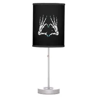 Skeleton Hand Classic Halloween Table Lamp