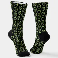 Steampunk Rusty Clockwork Gears  Socks