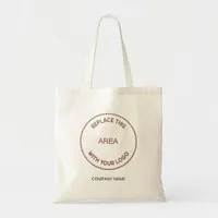 Your Business Logo Company Name Tote Bag