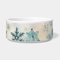 Vintage Snowflakes Pattern - Bowl