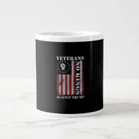 Military Veterans Protest Flag Patriotic Freedom Giant Coffee Mug