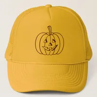 Hat - Pumpkin Face