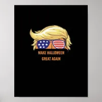 Make Halloween Great Again - Trumpkin Design  Poster