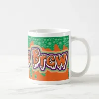 Witches Brew Cool Lettering  Halloween Mug