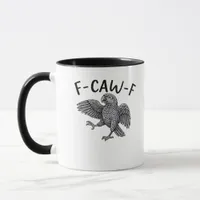 F-Caw-F Classic Minimal Clean Mug