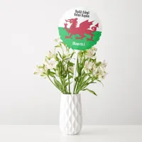 Happy St. David's Day Red Dragon Welsh Flag Balloon