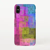 Abstract cubes iPhone XS case