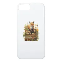 Cottagecore Aesthetic With Book Cute Goblincore Cr iPhone 8/7 Case