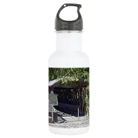 Clarkson Covered Bridge Alabama  Water Bottle