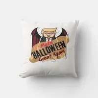 As Vampire - Make Halloween Great Again. Classic Throw Pillow