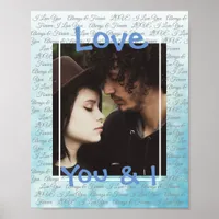 Personalize this "Love" Poster with Your Picture