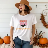 Spooky Halloween Boo T-Shirt Tri-Blend Shirt