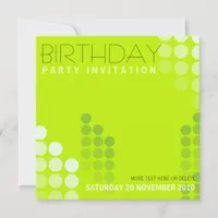 Soul House Party Birthday Invitation