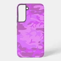 Light Purple Camouflage Samsung Galaxy S22+ Case