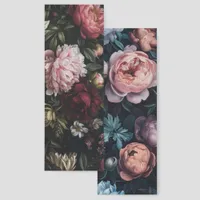 Beautiful Pink Peony Type Floral Two-sided  Bookmarks