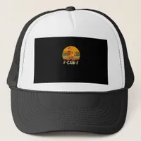 Funny F-Caw-F Chicken Shirts F-Caw-F Chicken Vinta Trucker Hat