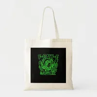 F-Caw-F Attitude Classic Cool Unique Tote Bag