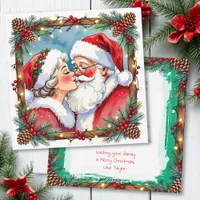 A Sweet Old-Fashioned Christmas | Mr and Mrs Claus Holiday Card