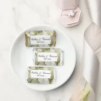 White Hydrangea Flower Wedding Favor
