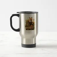Cottagecore Aesthetic With Book Cute Goblincore Cr Travel Mug