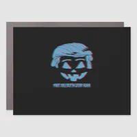 3D Trumpkin Make Halloween Great Again Car Magnet