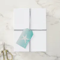 Personalized Teal Wedding Thank You Gift Tag