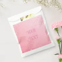 Elegant Sparkle Design for Wedding Invites & Favor Bag