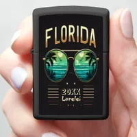 Sun-Kissed Shores - Florida 20XX Zippo Lighter