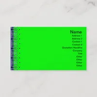 Moth Big RGB Business Card