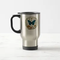 Goblincore Butterfly Fairycore Botanical Apparel C Travel Mug