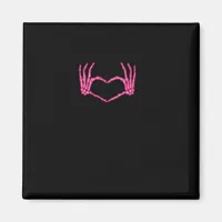 Skeleton Heart Hands Classic Magnet