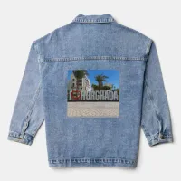 I love Hurghada Egypt Vacation Souvenir Photo Denim Jacket