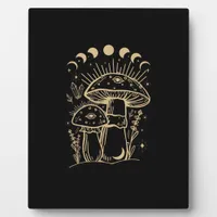 Mushrooms & Minimalism Cottage  Aesthetic Goblinco Plaque