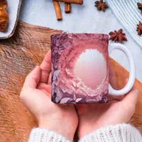 Charm Meets Sip: Pink 3D Butterfly Mug Delight