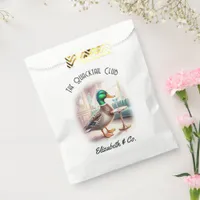 The Quacktail Club Preppy Lake Bachelorette Favor Bag