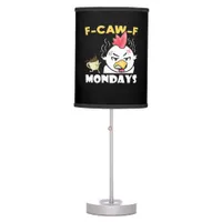 F-Caw-F Mondays Classic Minimal Clean Table Lamp