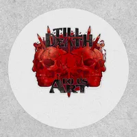 Till Death Do Us Part Classic – Skeleton Slogan Patch