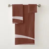 Modern Minimalist Simple Abstract Bath Towel Set