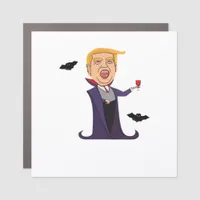 Halloween Dracula  Funny Car Magnet