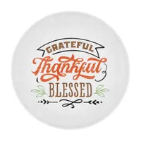 thankful grateful blessed thanksgiving holiday  cutting board