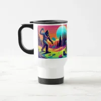 Darn Trees | Bigfoot Disc Golf Humor Travel Mug