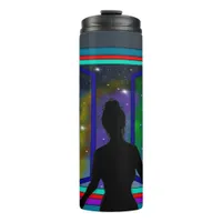 Cosmic Art Northern Lights Thermal Tumbler
