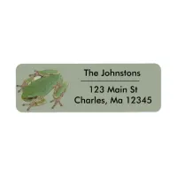 Gray Tree Frog Return Address Labels